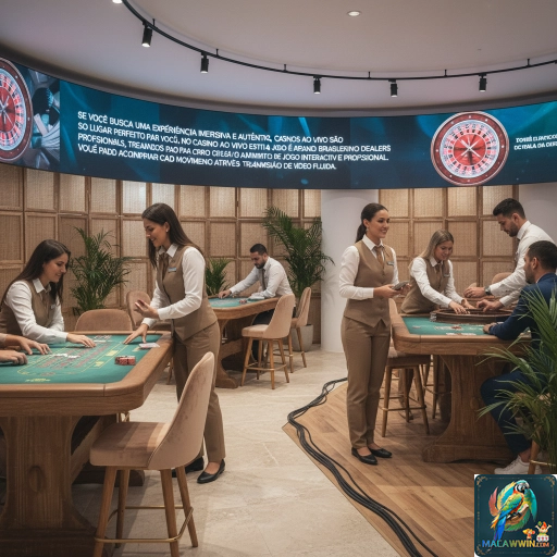 Cassino ao Vivo macawwin.com: Imersão Real e Exclusiva